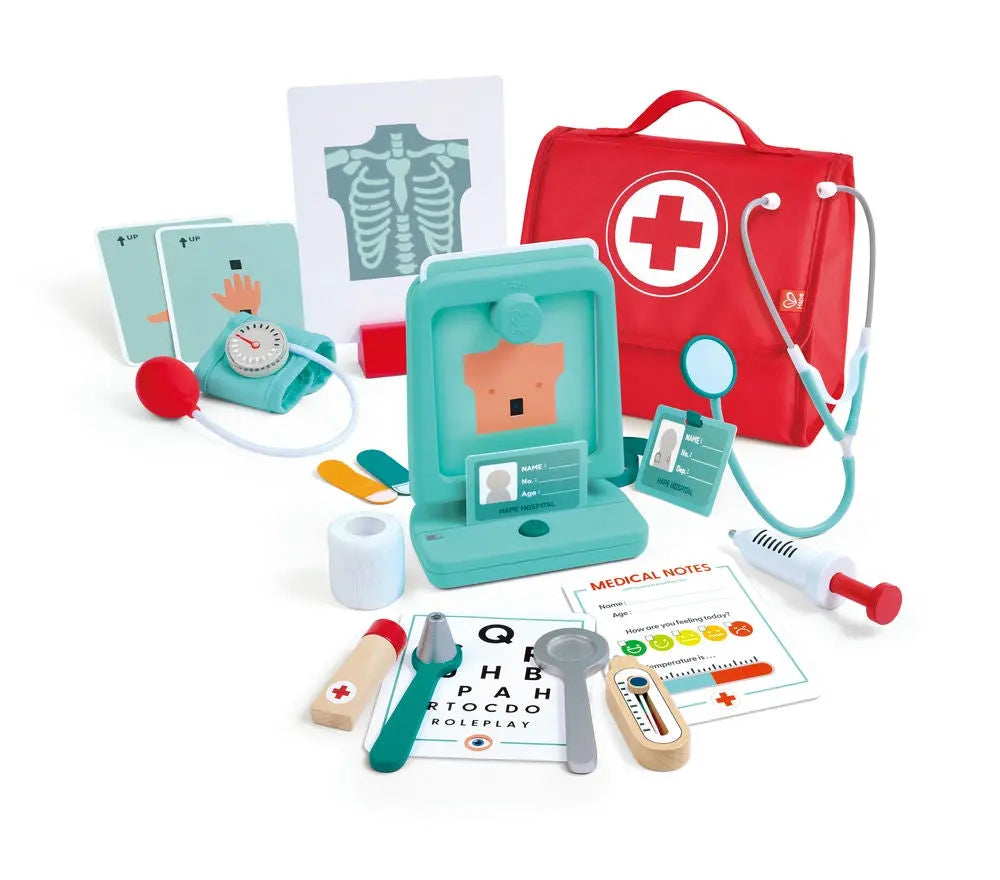 Fidtoy Doctor Kit Playset for Kids Medical Role Play Toy