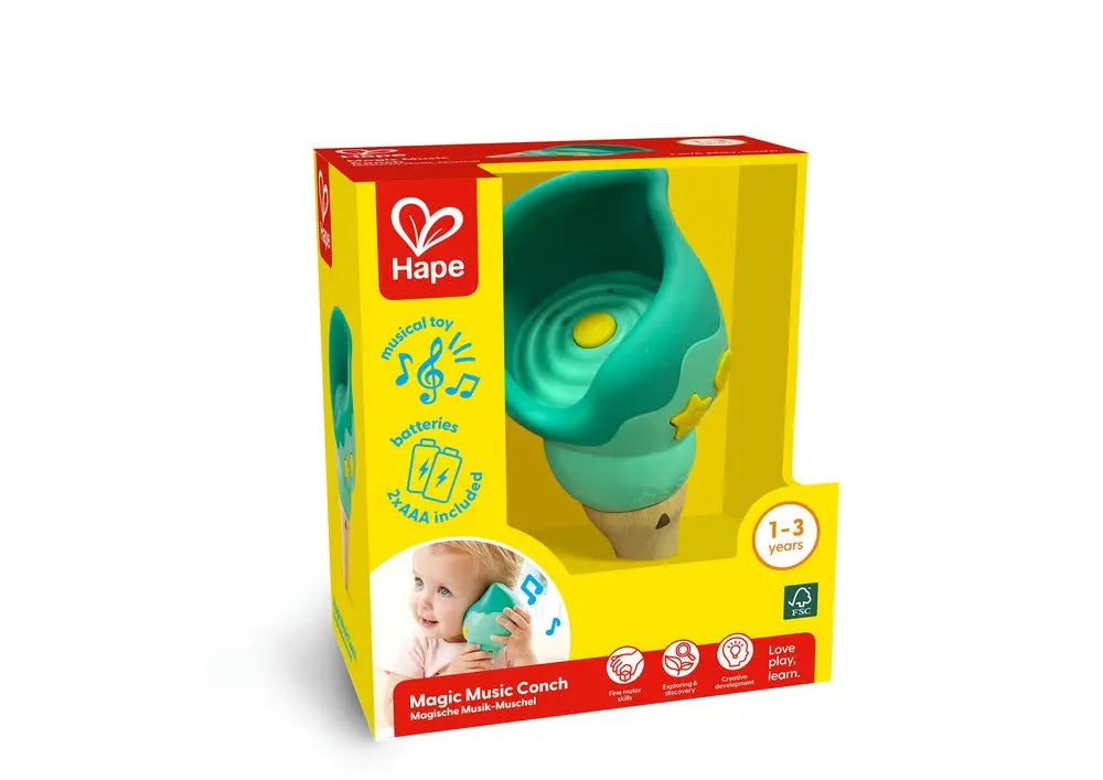 Fidtoy Jouet Musical Coquillage pour Tout-petits Jouet Enregistreur de Sons