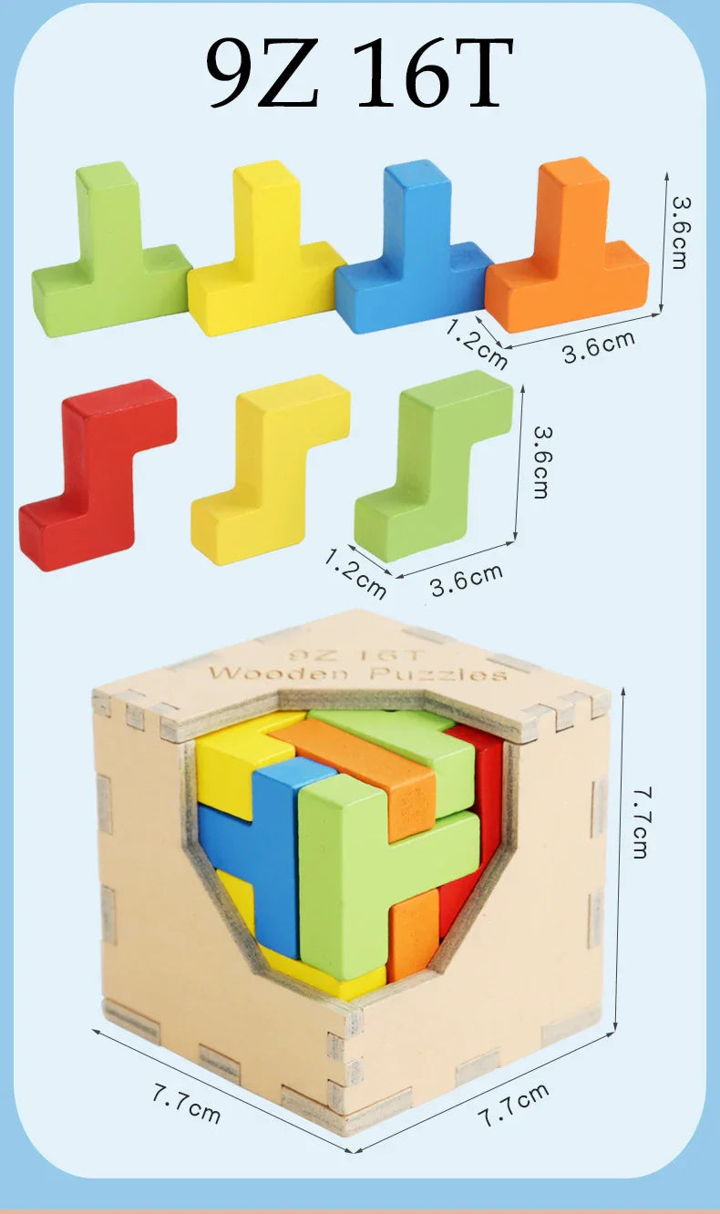 Puzle 3D | Estímulo cerebral para niños