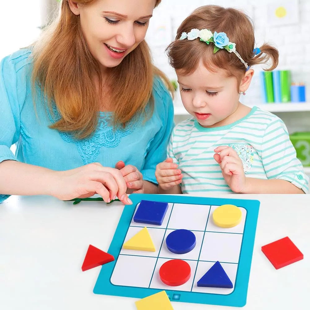 Fidtoy Meta-Forms Smart Puzzle 80 Level Geometric Logic Game for Kids Adults and Family Brain Play