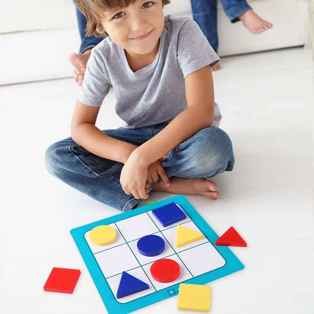 Fidtoy Meta-Forms Smart Puzzle 80 Level Geometric Logic Game for Kids Adults and Family Brain Play