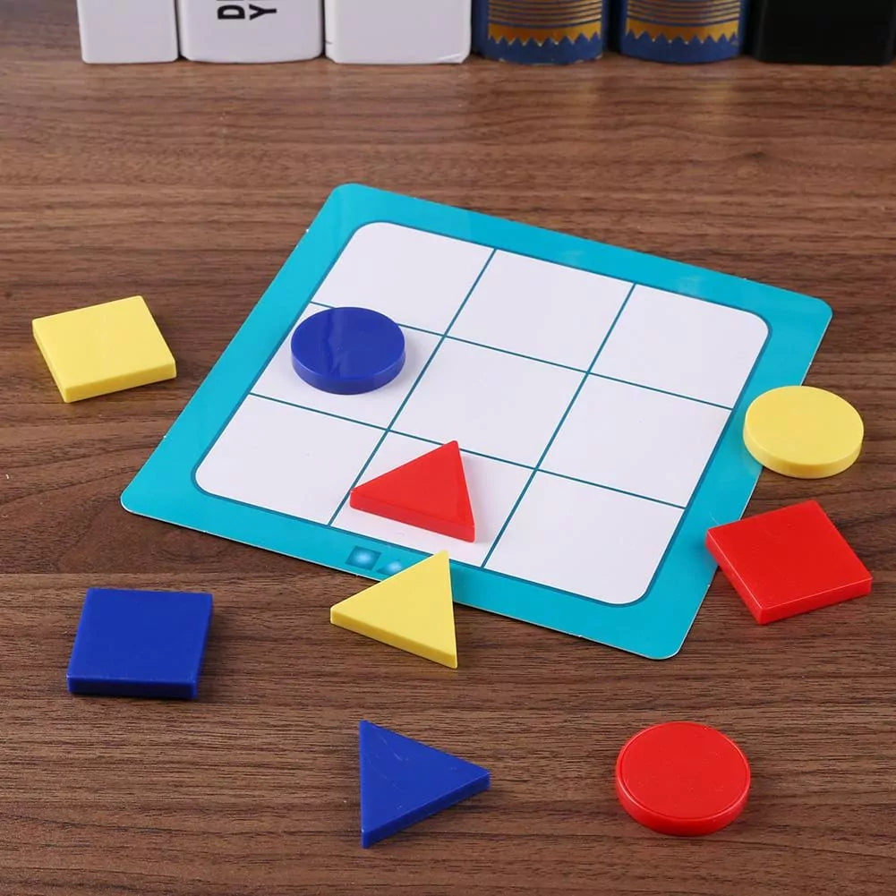 Fidtoy Meta-Forms Smart Puzzle 80 Level Geometric Logic Game for Kids Adults and Family Brain Play
