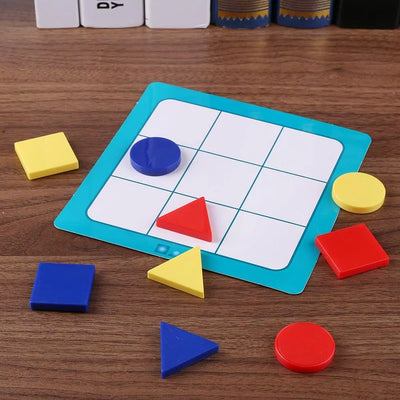 Fidtoy Meta-Forms Smart Puzzle 80 Level Geometric Logic Game for Kids Adults and Family Brain Play