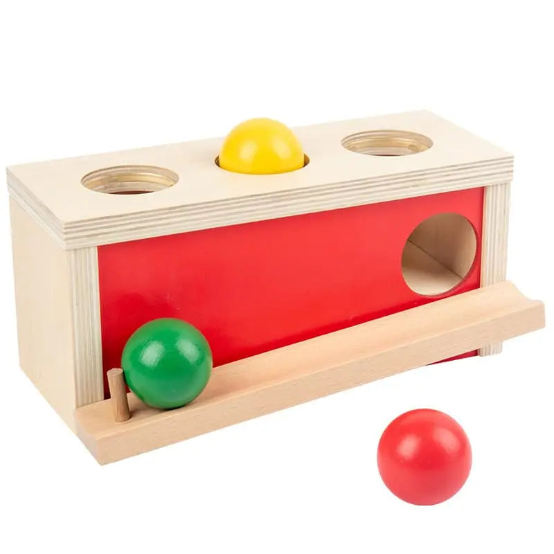 Fidtoy Boîte de Coordination Œil-Main pour Tout-Petits – Jouet d'Apprentissage Montessori en Bois pour la Motricité Fine
