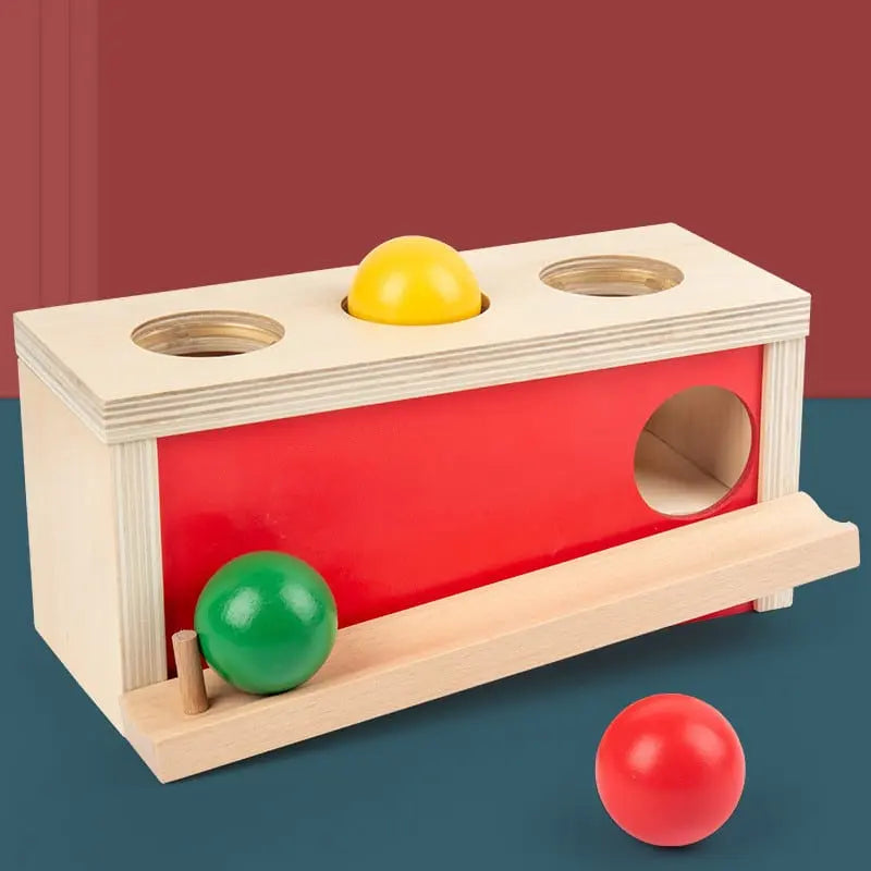 Fidtoy Boîte de Coordination Œil-Main pour Tout-Petits – Jouet d'Apprentissage Montessori en Bois pour la Motricité Fine