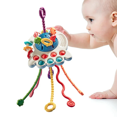 Jouet à tirer Montessori pour bébé