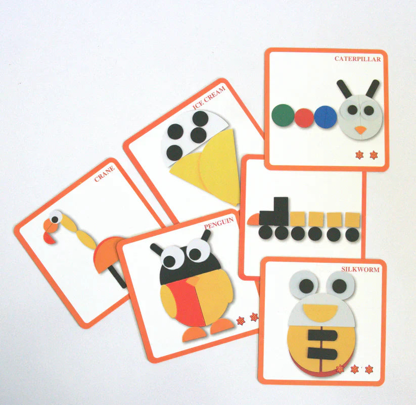 Fidtoy Montessori Geometric Puzzle