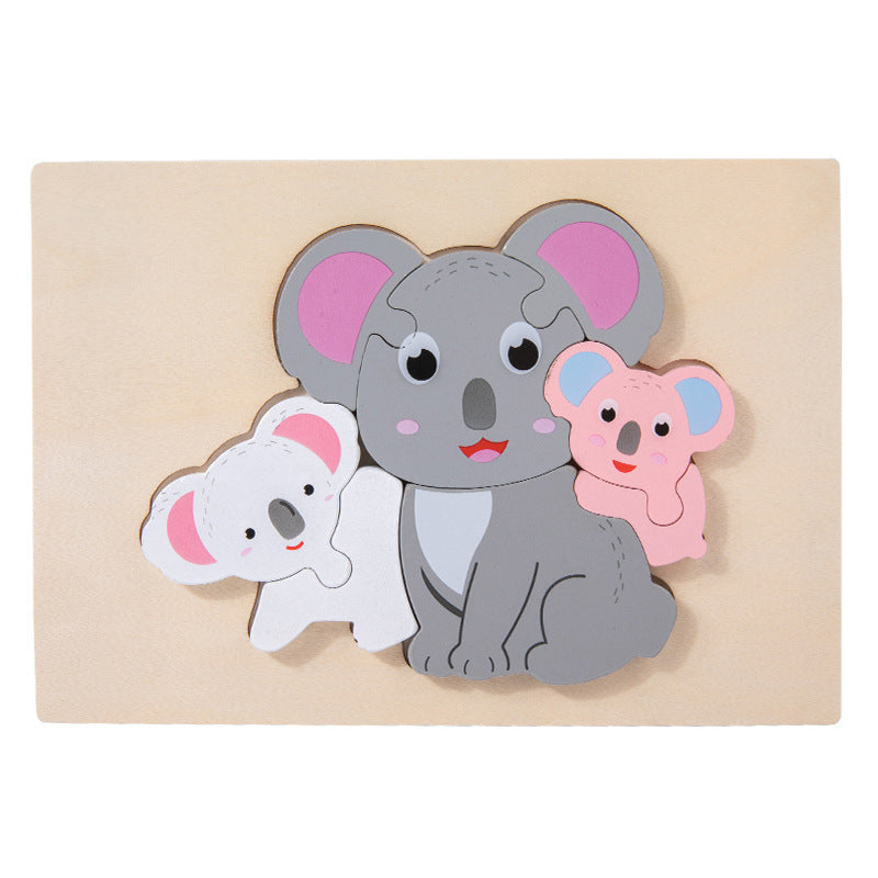 Rompecabezas de animales Montessori