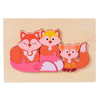 Rompecabezas de animales Montessori