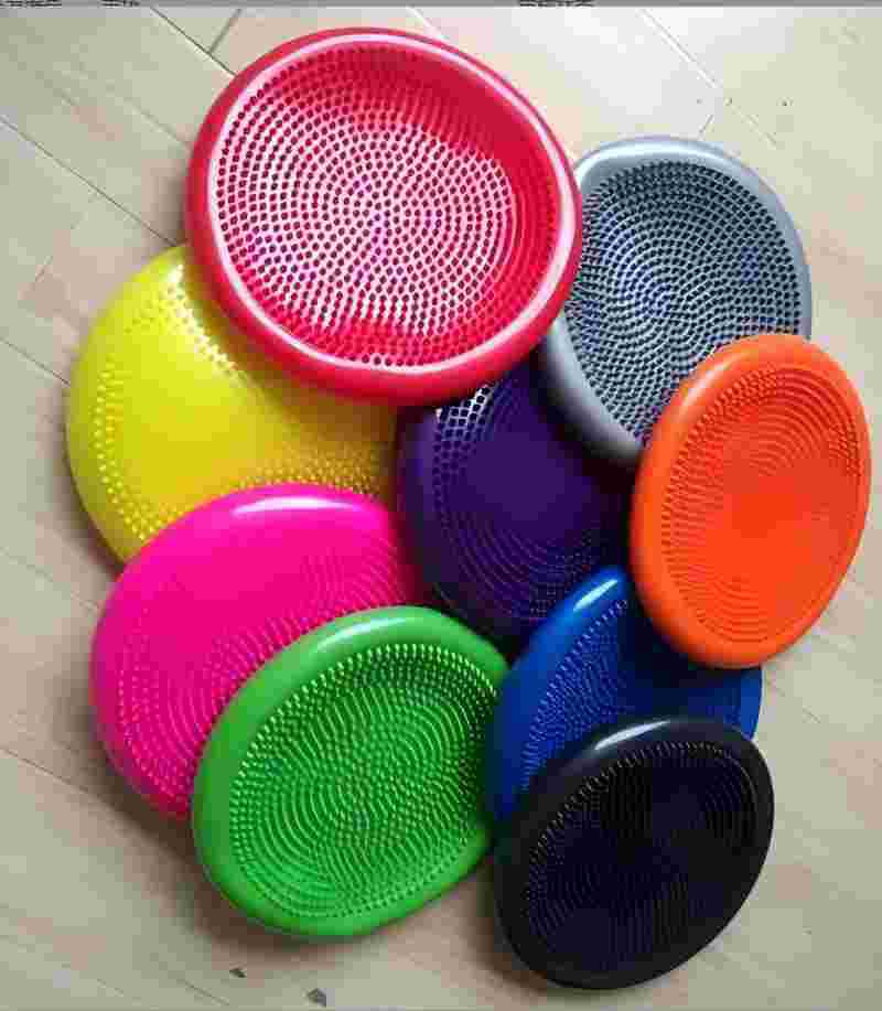Cojín sensorial de equilibrio oscilante para niños Pods táctiles Disco de yoga