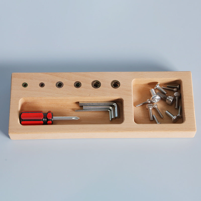 Joyeux Gumnut Montessori Tournevis Planche Multi-outils Jouet d'activité