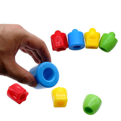 JUMBO Cuentas de Secuencia de Color con Tablero de Construcción