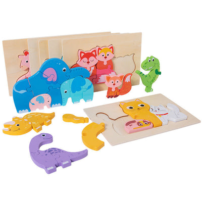 Rompecabezas de animales Montessori