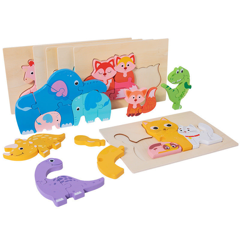 Rompecabezas de animales Montessori