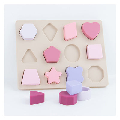 Puzle de formas de silicona Montessori