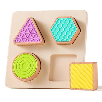 Trieur de formes/puzzle en bois pour tout-petit