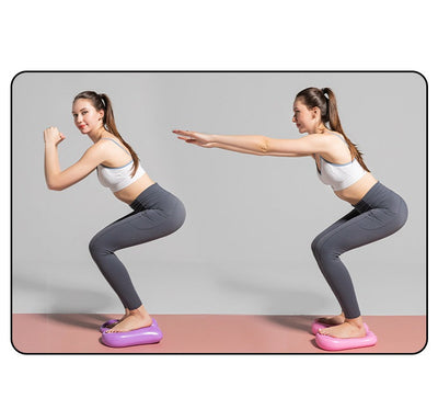Entrenador de pasos de yoga sensorial verde para niños