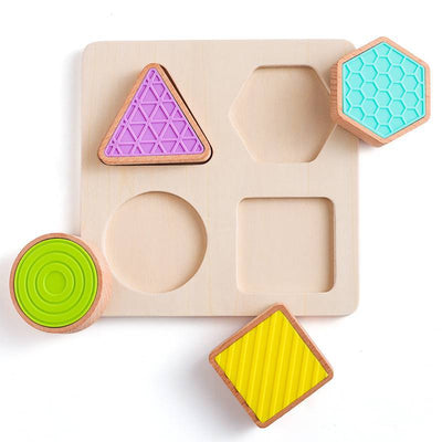 Trieur de formes/puzzle en bois pour tout-petit