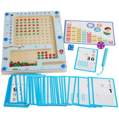 Tablero Magnético de Perlas Montessori para Multiplicar
