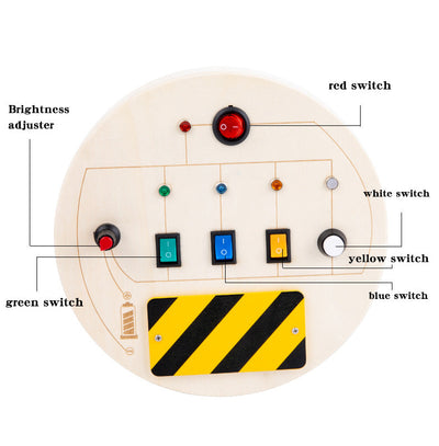 Interruptores de luz LED portátiles para tablero ocupado D STEM