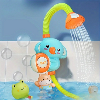 Elephant Shower Set™ – Plaisir de barboter dans le bain – Douchette de bain