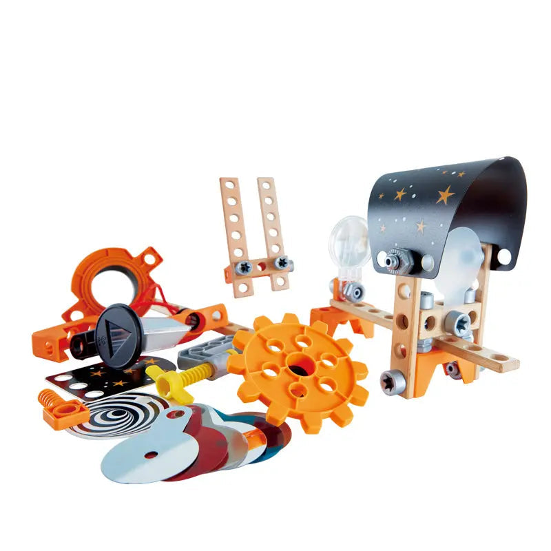 Kit scientifique optique Fidtoy pour enfants – Ensemble d'expériences STEM