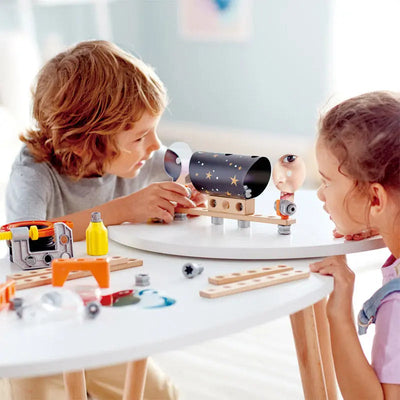 Kit scientifique optique Fidtoy pour enfants – Ensemble d'expériences STEM