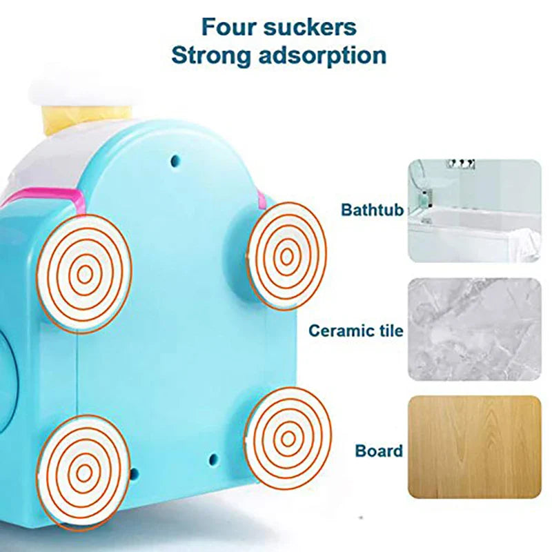 Ice Cream Bath Toy™ - Fiesta de espuma - Juguete de baño con bomba de jabón