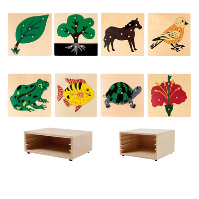 Puzzles d'animaux Montessori Premium Puzzle de l'arbre
