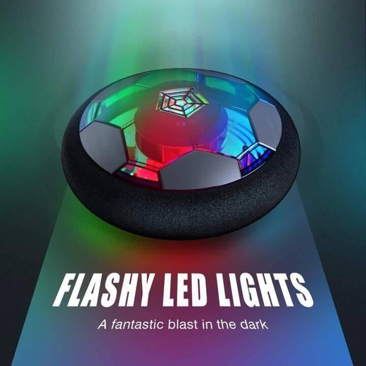 Fidtoy Pelota Deslizante de Interior con Luces LED | Juguete para el Juego Activo y las Habilidades Motrices de los Niños