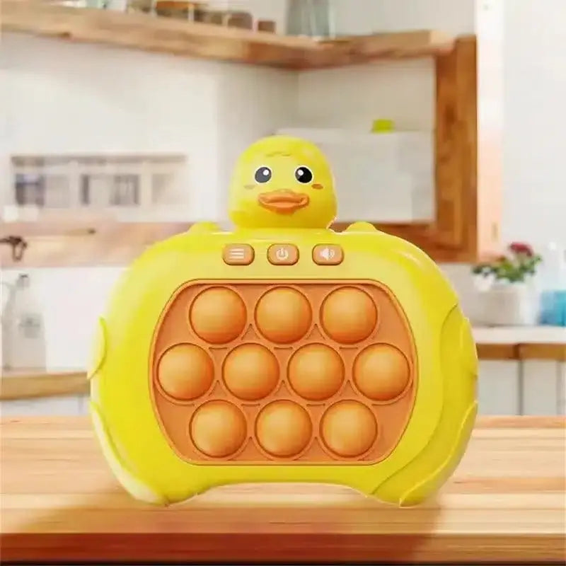 Consola de juegos Fidtoy QuickPush para niños: desarrollo de la coordinación ojo-mano, reflejos, memoria y velocidad