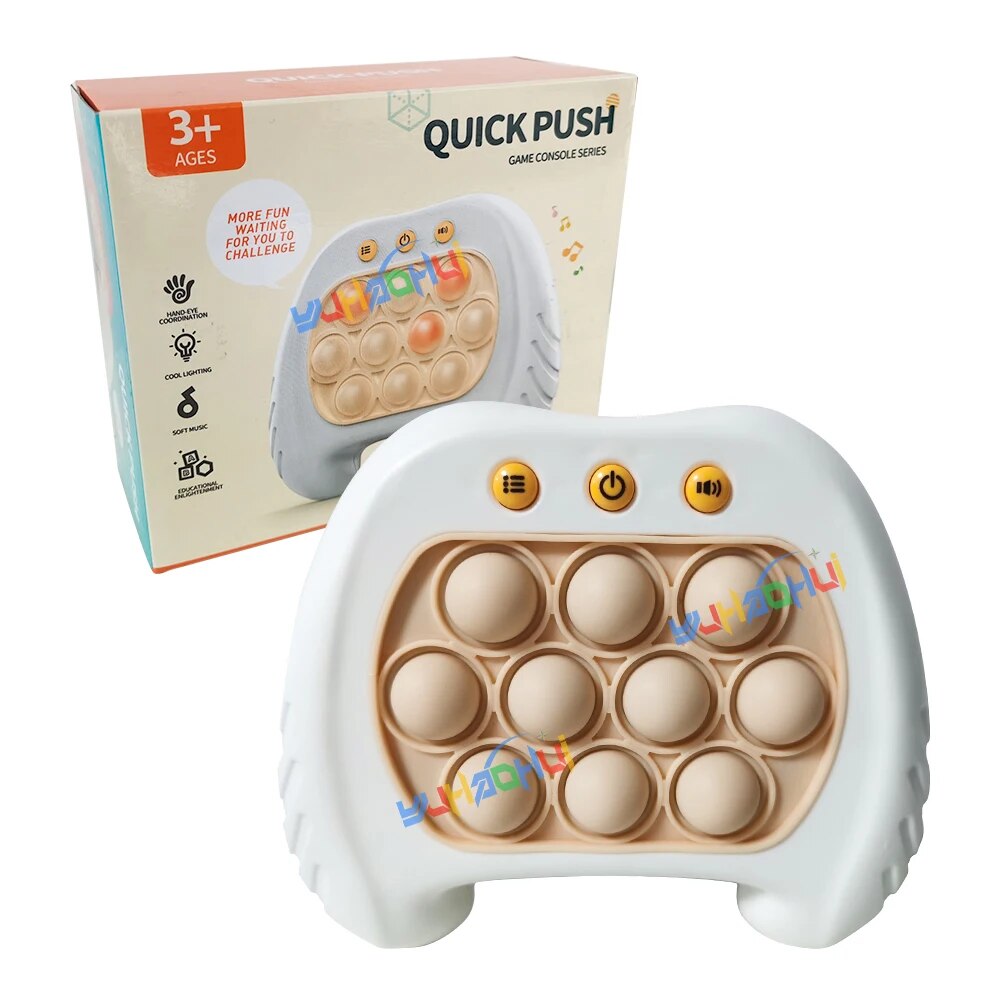 Fidtoy Digital Pop It Fidget Toy – Juguete Sensorial Interactivo Luminoso para Niños