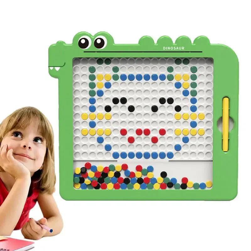 Tableau de dessin magnétique Fidtoy - Jouet d'apprentissage Montessori pour enfants