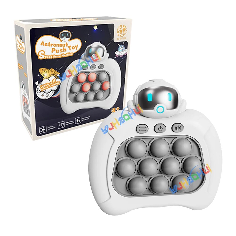 Fidtoy Digital Pop It Fidget Toy – Juguete Sensorial Interactivo Luminoso para Niños
