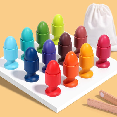 Hueveras de madera