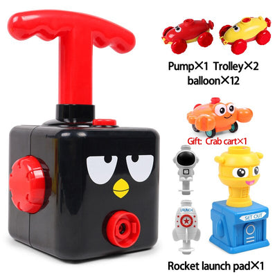 Children's Balloon Powered Launch Car