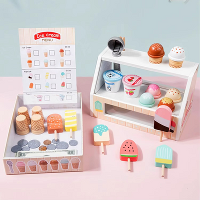 Ice Cream Playset™ - Creativo y educativo - Set de juego de helados