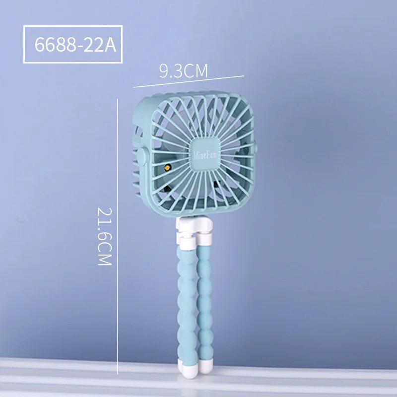 Fidtoy Portable Stroller Fan Clip On Baby Cooling Fan USB Rechargeable