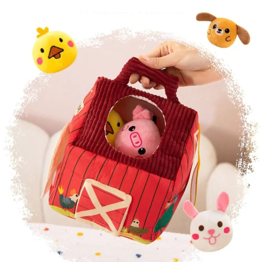 Granja de peluche Montessori