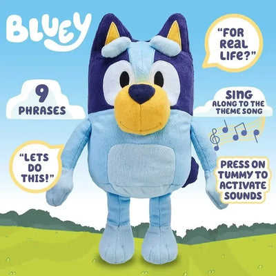 Fidtoy Jouet en peluche parlant pour chien avec musique et audio interactif