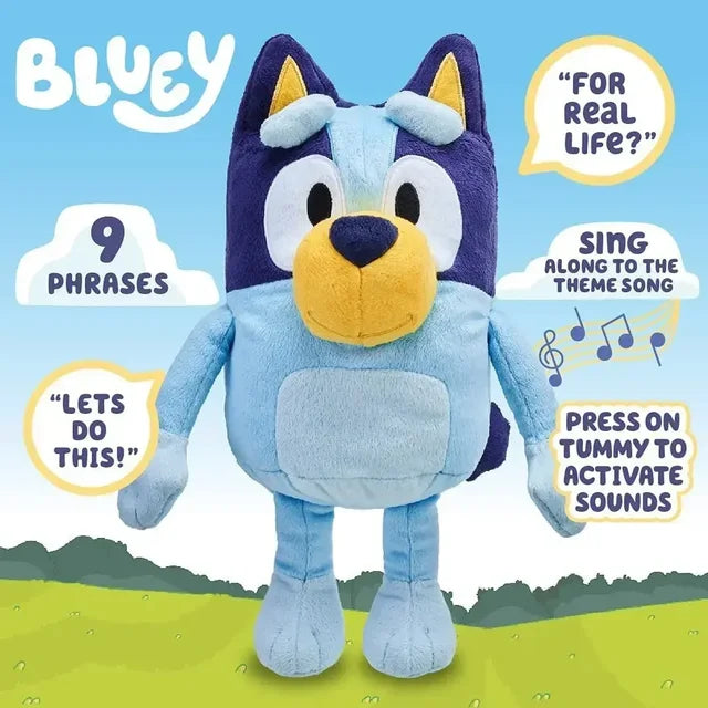 Fidtoy Jouet en peluche parlant pour chien avec musique et audio interactif