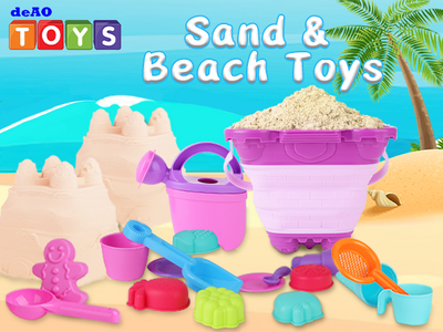 33PCS Jouets de Plage Outils à Crème Glacée Jouets de Jardin Extérieur Jouets de Bain pour Bébé