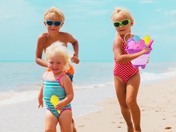 33PCS Jouets de Plage Outils à Crème Glacée Jouets de Jardin Extérieur Jouets de Bain pour Bébé