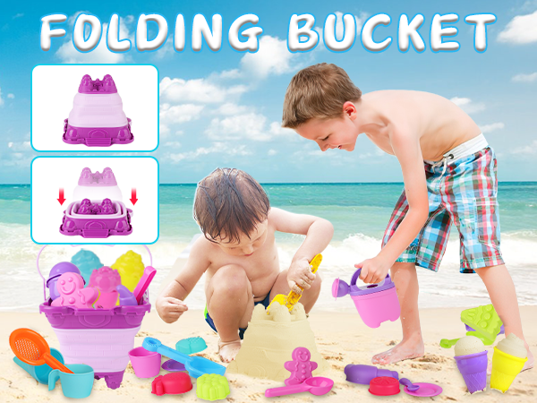 33PCS Jouets de Plage Outils à Crème Glacée Jouets de Jardin Extérieur Jouets de Bain pour Bébé