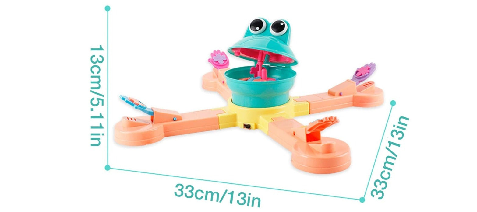 Feed the Frog™ - Katapulteer insecten in de mond - Familiespel