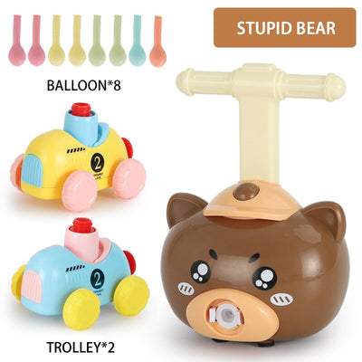 Children's Balloon Powered Launch Car