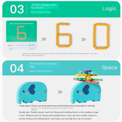 Honeycomb Brainteasers and Patterns Game