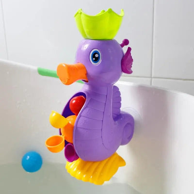 Fidtoy Hippocampe Jouet de Bain Douche Montessori Sensoriel Jouet d'Eau pour Bébés et Tout-petits