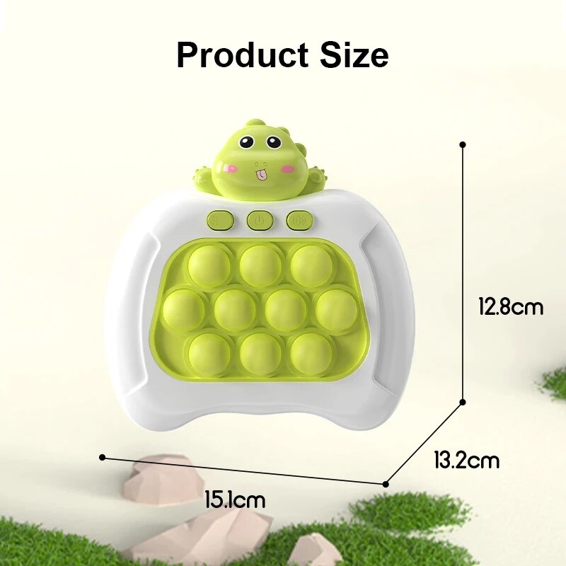 Fidtoy Digital Pop It Fidget Toy – Juguete Sensorial Interactivo Luminoso para Niños