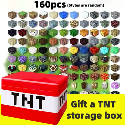 Bloques de construcción magnéticos – Juguetes de construcción creativos para montar uno mismo con caja de almacenamiento de regalo para el aprendizaje y juego imaginativo de los niños